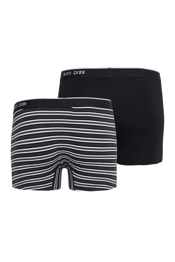 Blackspade Erkek Boxer 2li Paket Stripes 9551 (2)