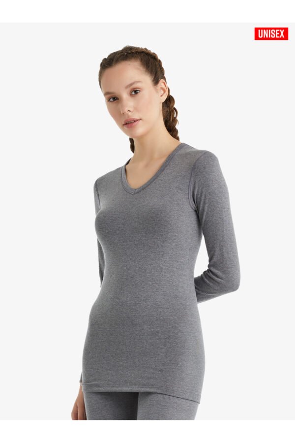 Blackspade Unisex Termal Tişört 2. Seviye 1257 - Gri (2)
