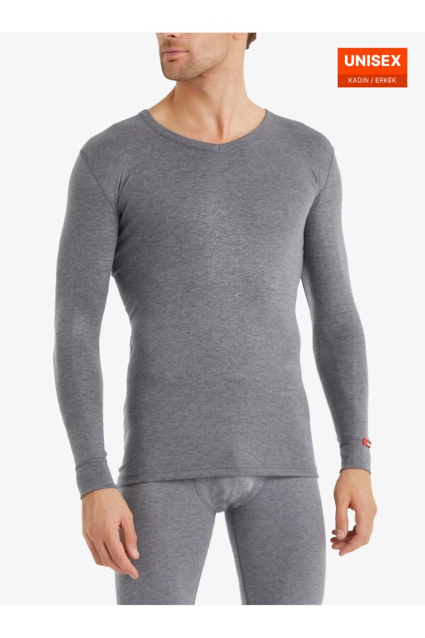 Blackspade Unisex Termal Tişört 2. Seviye 1257 - Gri (8)