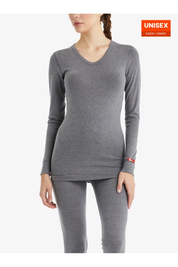 Blackspade Unisex Termal Tişört 2. Seviye 1257 - Gri (7)