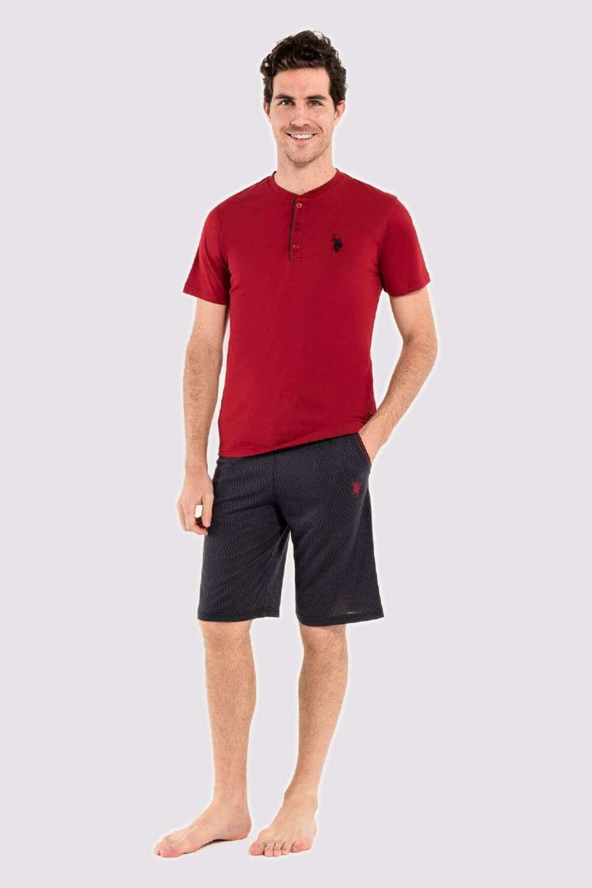 us polo assn erkek bordo 3 l pijama takm us polo assn erkek bordo 3 l pijama takm