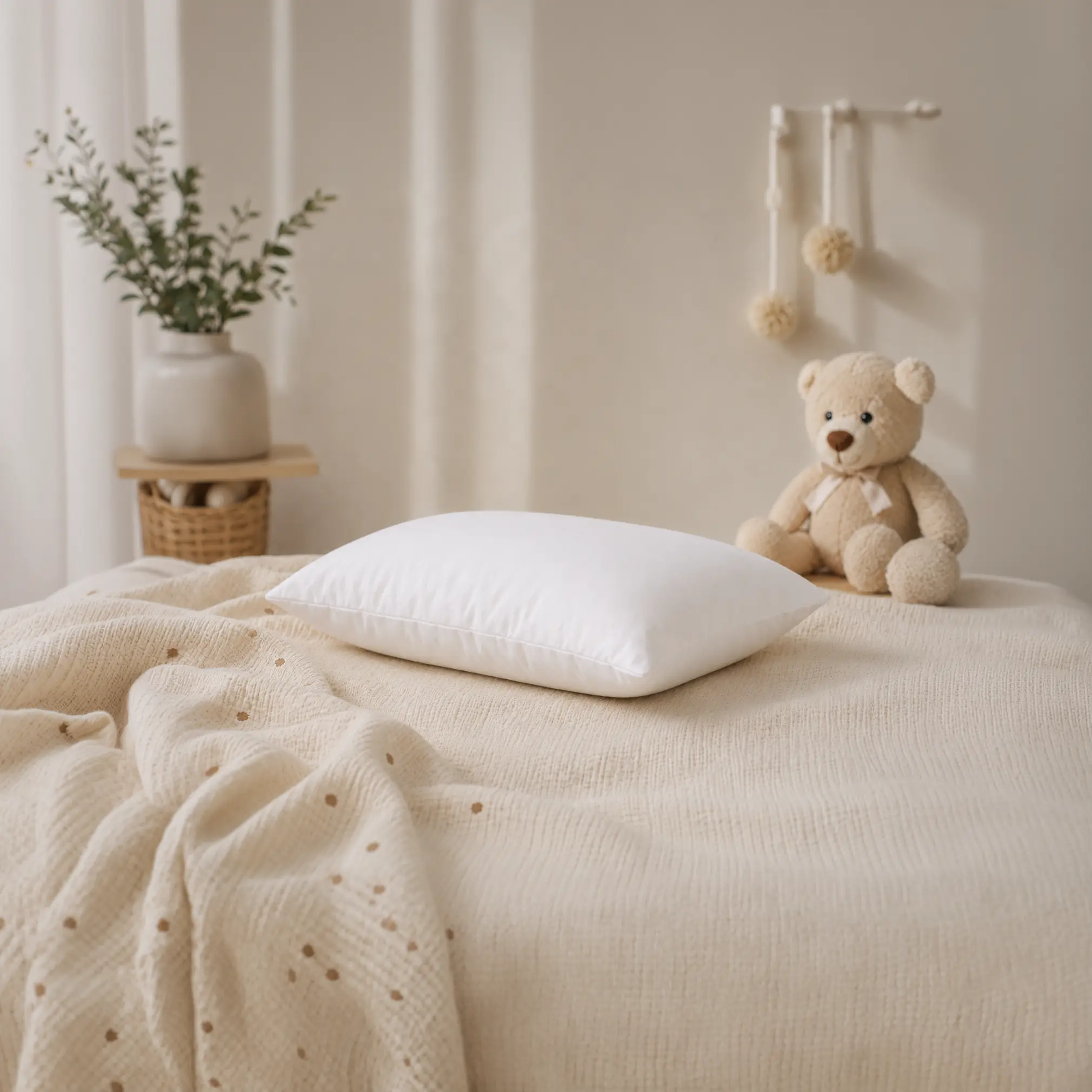 Özyurtlar Home Bebek Yün Yastık - Görsel 2