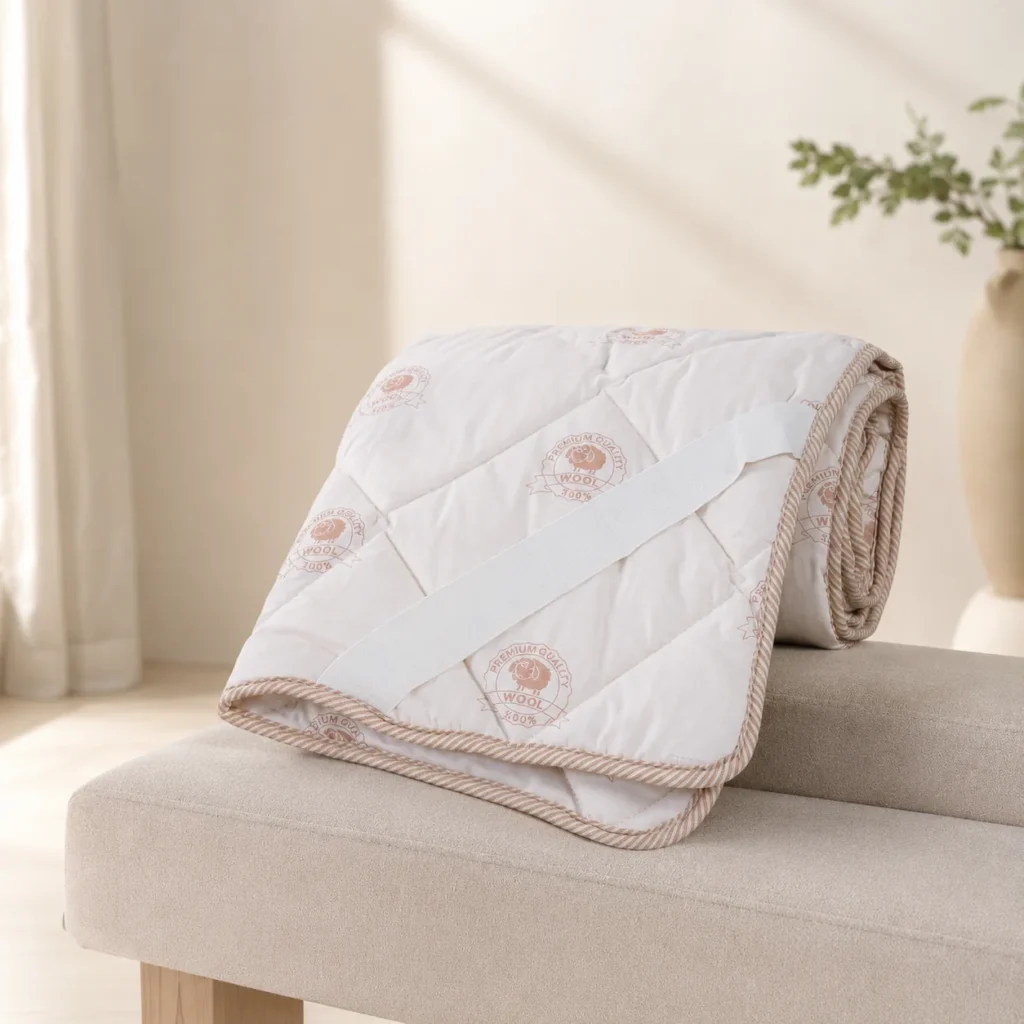 Özyurtlar Home Premium Bebek Yün Yatak Pedi