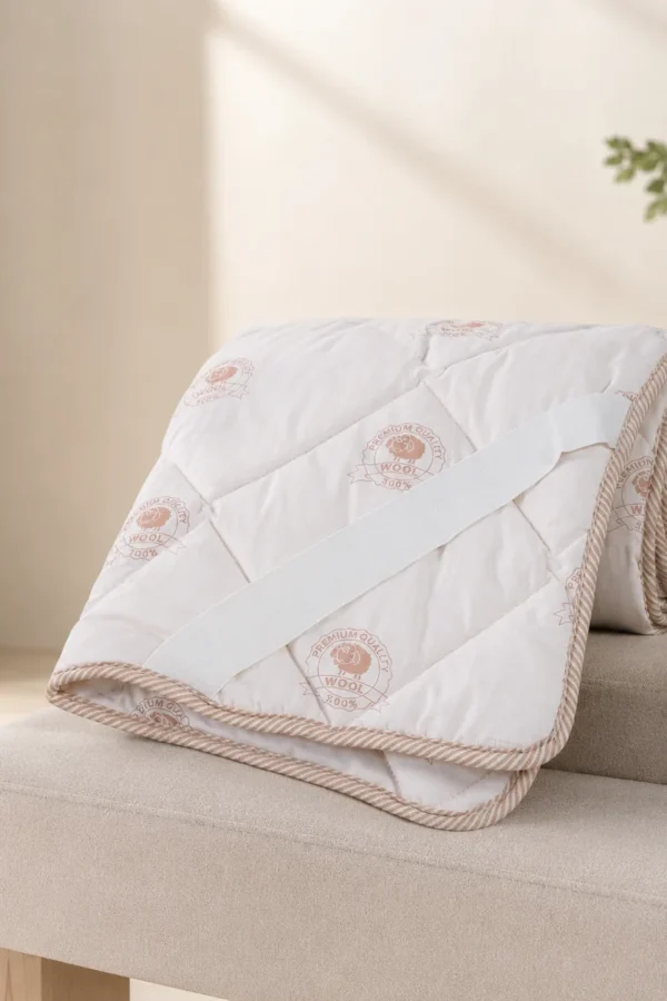 Özyurtlar Home Premium Bebek Yün Yatak Pedi