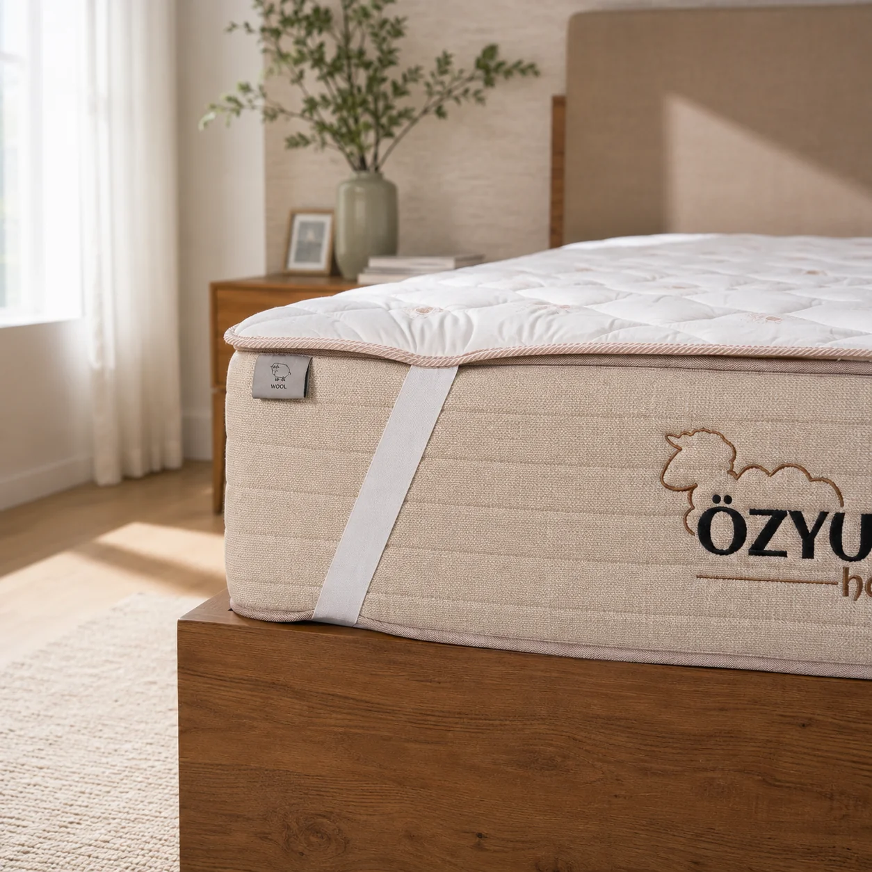 Özyurtlar Home Premium Yün Yatak Pedi - Görsel 4